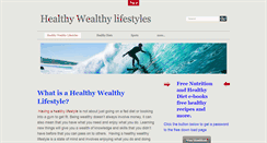 Desktop Screenshot of healthywealthylifestyles.com